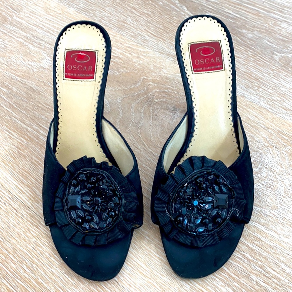 Oscar De La Renta vintage heels size 5 1/2